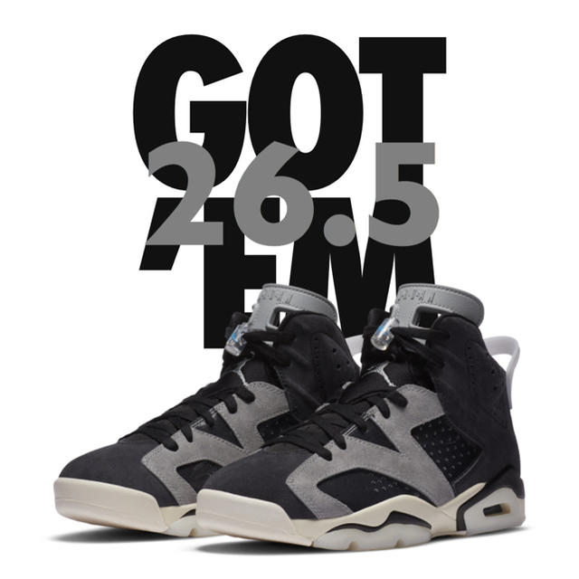 スニーカーnike / wmns air jordan 6 / tech chrome