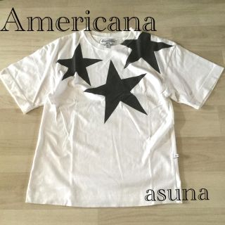 アメリカーナ(AMERICANA)のドレmickey様専用Americana アメリカーナ　スターBIGTシャツ(Tシャツ(半袖/袖なし))