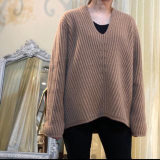 アクネ(ACNE)のacne studios ニット デボラ ニット キャメル XS(ニット/セーター)