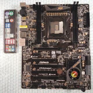 ATXマザーボード ASRock X79 Extreme4(PCパーツ)