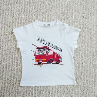 ファミリア(familiar)の【プロフィール確認必須!! まめ子様】familiar 消防車Tシャツ 80(Ｔシャツ)