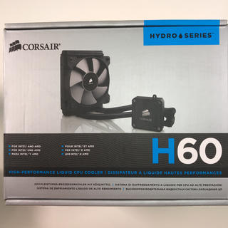 簡易水冷クーラー CORSAIR H60(PCパーツ)