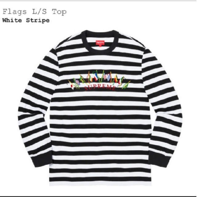 supreme flags L/S top long sleeve