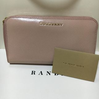 バーバリー(BURBERRY)のバーバリー 長財布　ピンク(財布)