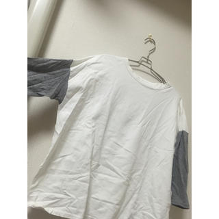 パーリッシィ(PAR ICI)のPAR ICI 7部袖切り替えトップス(Tシャツ(長袖/七分))