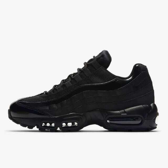 NIKE - エアマックス95 オールブラックの通販 by aya's shop|ナイキ ... エアマックス95 オールブラック
