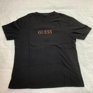 ゲス(GUESS)のGUESS ゲス ヒョウ アニマル Tシャツ ブラック XL(Tシャツ/カットソー(半袖/袖なし))