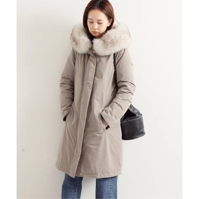 【WOOLRICH】 IENA 別注 BOW BRIDGEダウンコート◆38