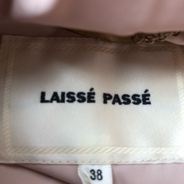 LAISSE PASSE(レッセパッセ)のレッセパッセ ダウンコート サイズ38 M レディースのジャケット/アウター(ダウンコート)の商品写真