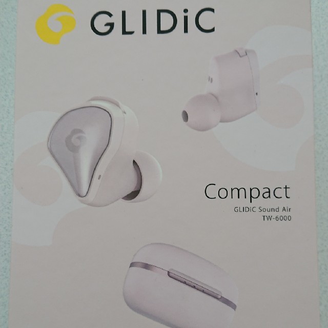 Softbank(ソフトバンク)のGLIDiC グライディック Bluetooth TW-6000 スマホ/家電/カメラのオーディオ機器(ヘッドフォン/イヤフォン)の商品写真