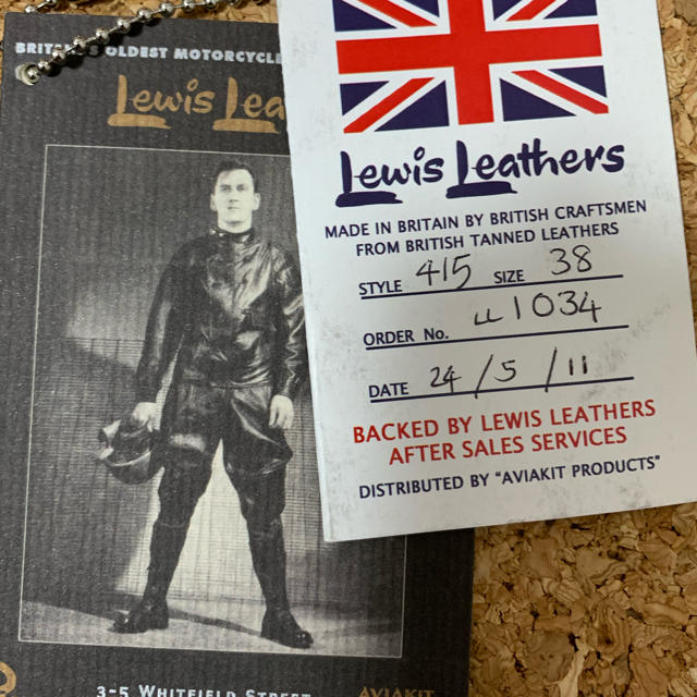 Lewis Leathers(ルイスレザー)のヤマ様専用　Lewis Leathers テーラードジャケット 38 美品 メンズのジャケット/アウター(レザージャケット)の商品写真