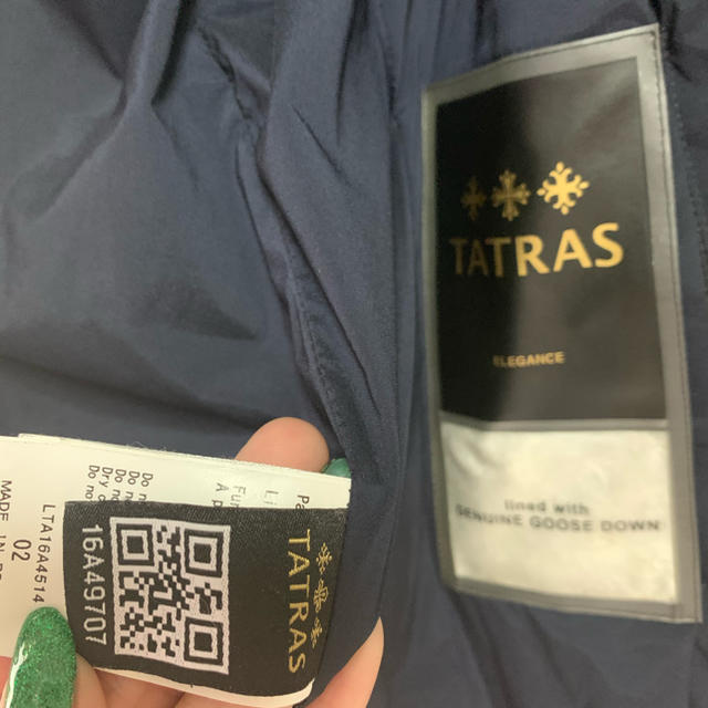 TATRAS(タトラス)のタトラス　ダウン レディースのジャケット/アウター(ダウンコート)の商品写真