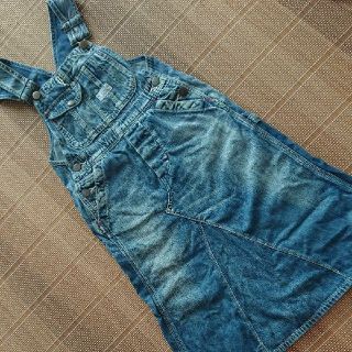 デニムダンガリー(DENIM DUNGAREE)のデニム&ダンガリーロングジャンスカ110(Tシャツ/カットソー)