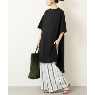 ジャーナルスタンダード(JOURNAL STANDARD)のジャーナルスタンダード  クルーネックスリットチュニックプルオーバー　新品(Tシャツ(半袖/袖なし))