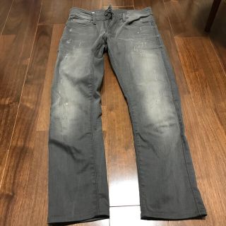 ジースター(G-STAR RAW)のほぼ未使用スキニーデニム　ブラック(デニム/ジーンズ)