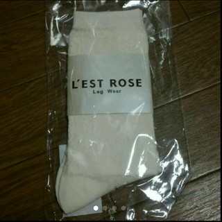 レストローズ(L'EST ROSE)の未使用品♡レースソックス♡(ソックス)