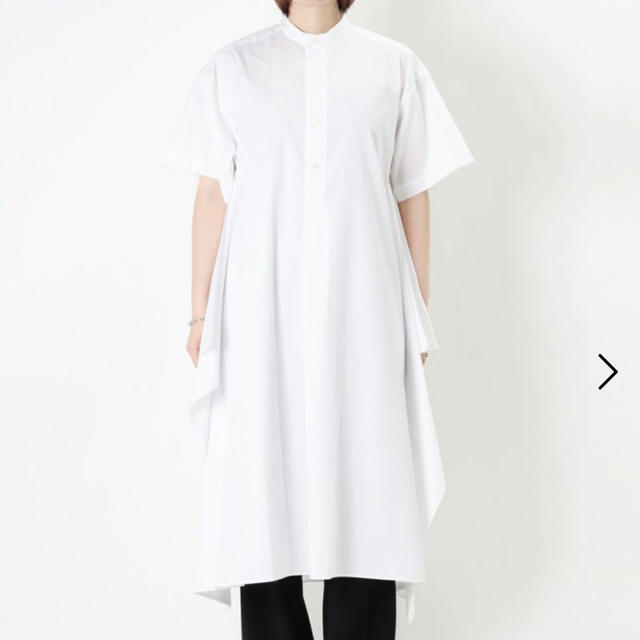 HYKEハイク HALF-SLV SHIRT DRESS