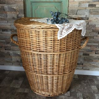 希少レア*ランドリーバスケット*アンティークの通販 by ルイ14 希少レア*ランドリーバスケット*アンティークの通販 by ルイ14