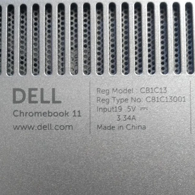 DELL(デル)の【値下げ】DELL chromebook 11 4GB スマホ/家電/カメラのPC/タブレット(ノートPC)の商品写真