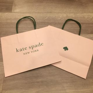 ケイトスペードニューヨーク(kate spade new york)のケイトスペード  ショッパーズバック 2枚(ショップ袋)