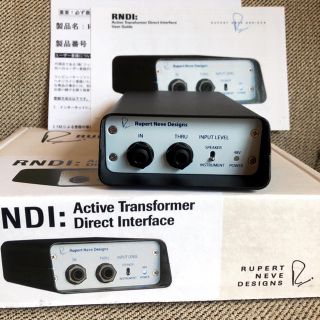 【未使用・保管品】Rupert Neve Designs RNDI (その他)