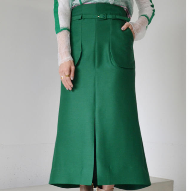 mame(マメ)の３０日までお値下げ未使用　mame kurogouchi 2020ss スカート レディースのスカート(ロングスカート)の商品写真