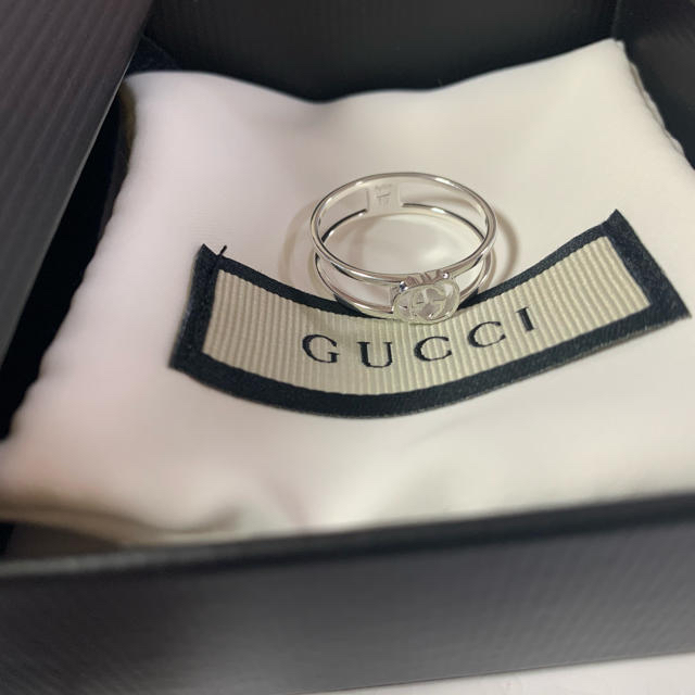 Gucci(グッチ)のインターロッキングgリング メンズのアクセサリー(リング(指輪))の商品写真