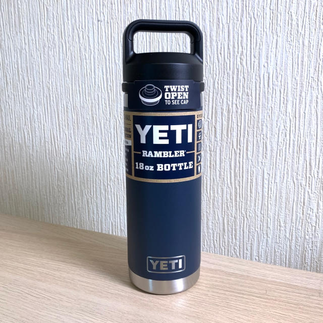 YETI(イエティ)  ランブラー18oz ボトルチャグキャップ付き真空ボトル