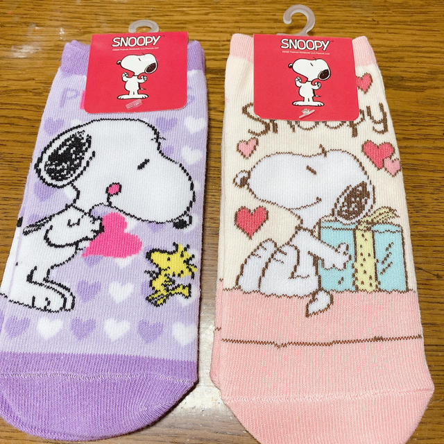 SNOOPY(スヌーピー)のスヌーピー 靴下 レディースのレッグウェア(ソックス)の商品写真