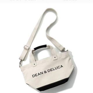 ディーンアンドデルーカ(DEAN & DELUCA)のDEAN & DELUCA　ショルダー付きキャンバストートバッグSサイズ(ショルダーバッグ)