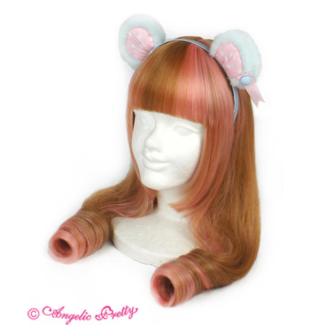 angelic pretty toy doll box ジャンスカ サックス - ひざ丈ワンピース