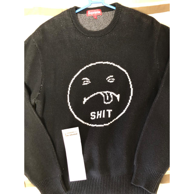 supreme shit sweater M 17aw