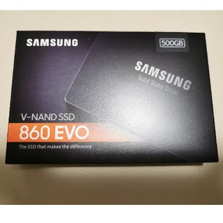 サムスン(SAMSUNG)の【新品未開封】Samsung SSD 500GB(PCパーツ)