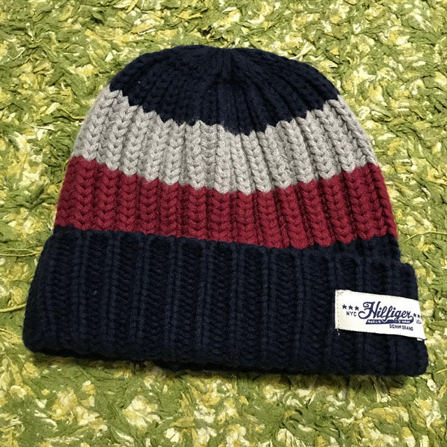 TOMMY HILFIGER(トミーヒルフィガー)のTOMMY HILFIGER ニット帽 ニットキャップ s キッズ/ベビー/マタニティのこども用ファッション小物(帽子)の商品写真