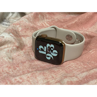 アップルウォッチ(Apple Watch)の希少カラー✨Apple Watch Series5 40mm ゴールドステンレス(その他)