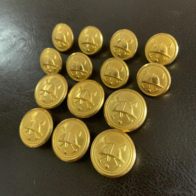 POLO RALPH LAUREN - ポロラルフローレン メタル金ボタン 14個 POLO RALPH LAUREN - ポロラルフローレン メタル金ボタン 14個