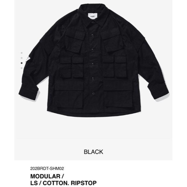 M 20AW WTAPS MODULAR / LS / COTTON. RIPS で記念購入 トップス