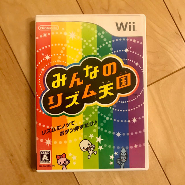 Wii(ウィー)のみんなのリズム天国　wiiソフト エンタメ/ホビーのゲームソフト/ゲーム機本体(家庭用ゲームソフト)の商品写真