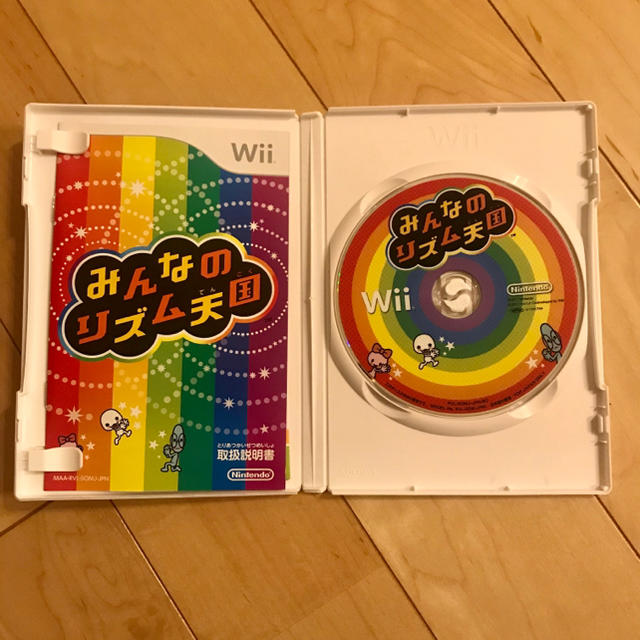 Wii(ウィー)のみんなのリズム天国　wiiソフト エンタメ/ホビーのゲームソフト/ゲーム機本体(家庭用ゲームソフト)の商品写真