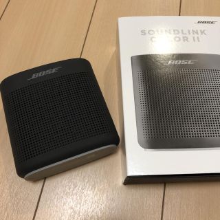 ボーズ(BOSE)のBOSE SOUNDLINK COLOR 2 BLACK　美品(スピーカー)