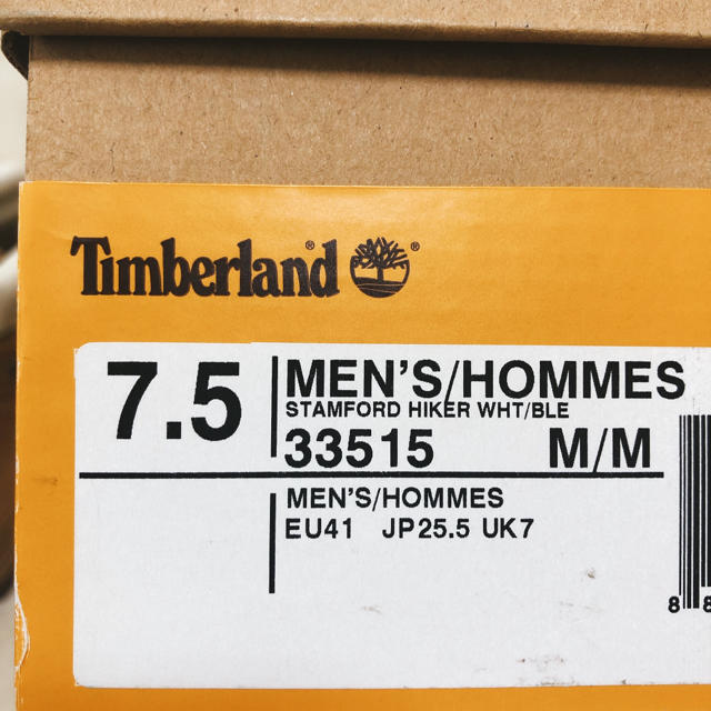 Timberland(ティンバーランド)の【新品未使用】ティンバーランド　ブーツ　メンズ　25.5 メンズの靴/シューズ(ブーツ)の商品写真