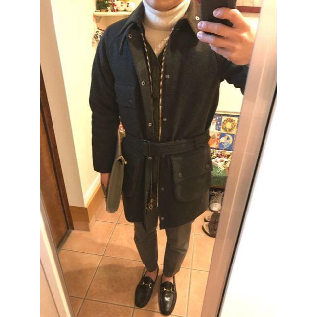 Barbour - バブアー ソルウェイジッパー ボンデッドウール 36 SOLWAY