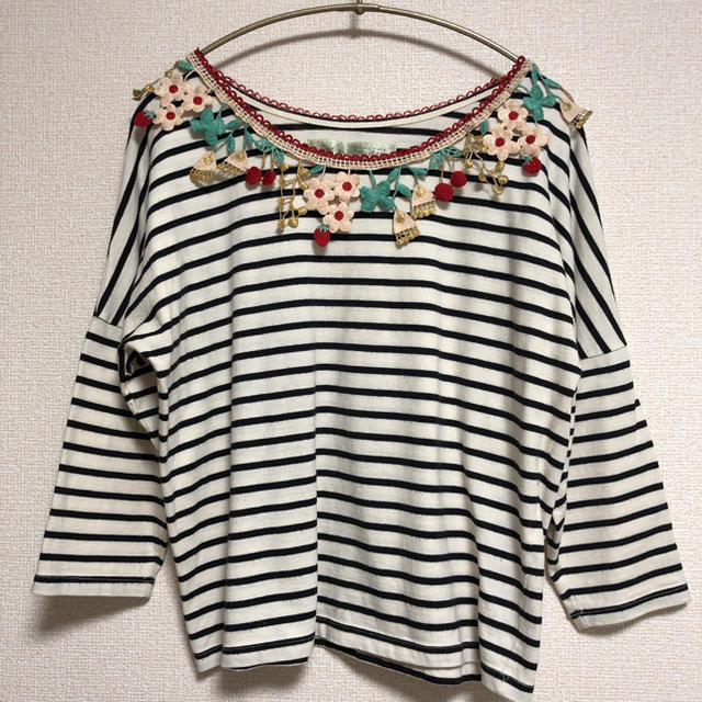 Dot&Stripes CHILDWOMAN(ドットアンドストライプスチャイルドウーマン)の【Dot&Strips CHILD WOMAN】ボーダートップス レディースのトップス(カットソー(長袖/七分))の商品写真