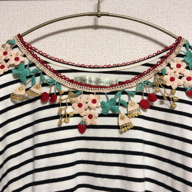 Dot&Stripes CHILDWOMAN(ドットアンドストライプスチャイルドウーマン)の【Dot&Strips CHILD WOMAN】ボーダートップス レディースのトップス(カットソー(長袖/七分))の商品写真