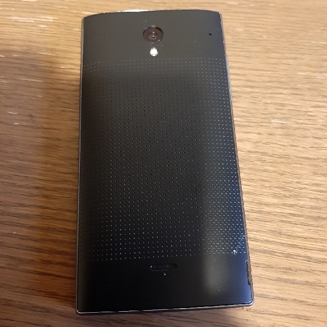 AQUOS(アクオス)の305sh　AQUOS　Crystal（黒） スマホ/家電/カメラのスマートフォン/携帯電話(スマートフォン本体)の商品写真