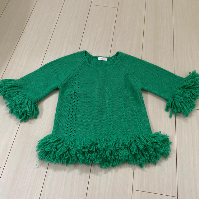 モコモコニット　 キッズ/ベビー/マタニティのキッズ服女の子用(90cm~)(ニット)の商品写真