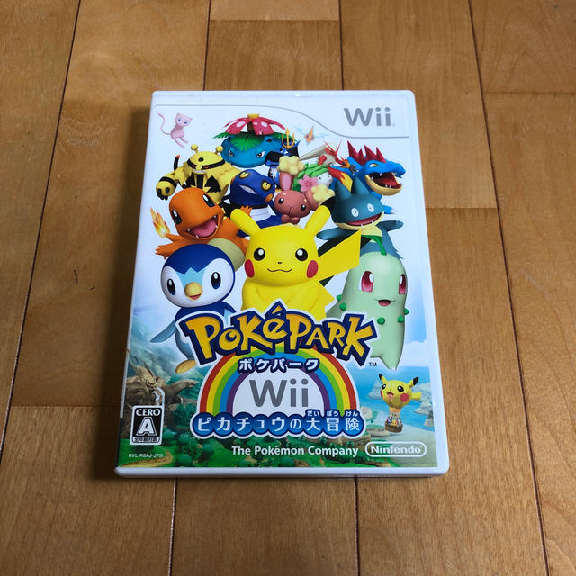 Wii(ウィー)のポケパークWii ～ピカチュウの大冒険～ Wii エンタメ/ホビーのゲームソフト/ゲーム機本体(家庭用ゲームソフト)の商品写真