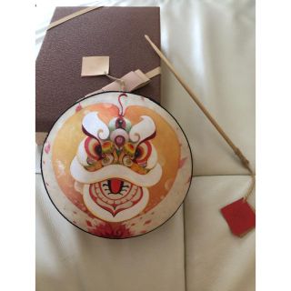 小太鼓（手作り、手描き）(楽器のおもちゃ)