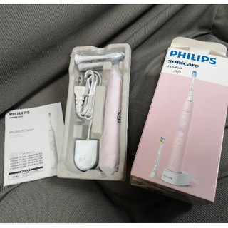 フィリップス(PHILIPS)のフィリップス 電動歯ブラシ（パステルピンク）未使用品(歯ブラシ/デンタルフロス)