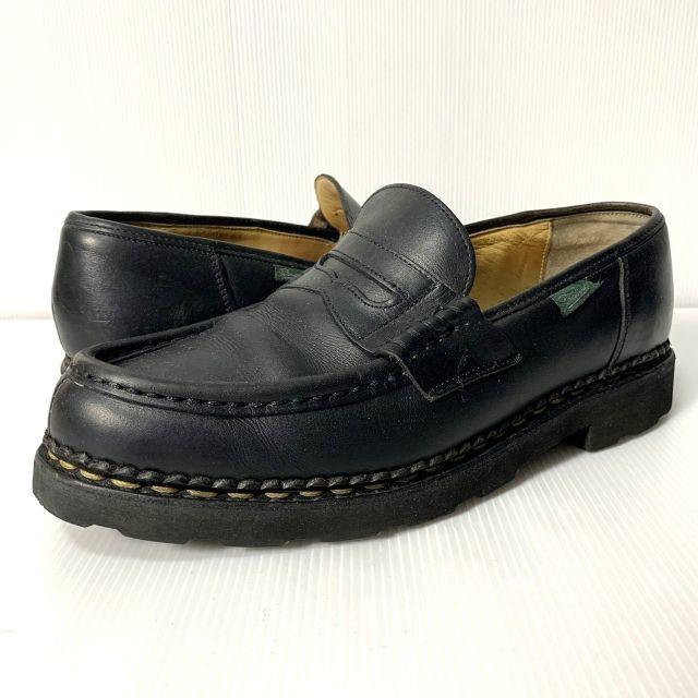 Paraboot(パラブーツ)の【H】パラブーツ ランス レザー コイン ローファー 9 JP 27.5cm メンズの靴/シューズ(ドレス/ビジネス)の商品写真